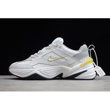 Wmns Nike M2K Tekno Platinum Tint Wolf Grey/Summit White/Celery AO3108-009 Shoes
